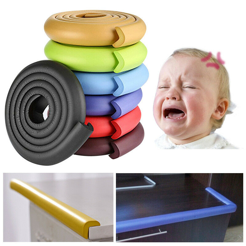 Baby Safety Table Desk Edge Corner Cushion Guard Strip Softener Bumper Protector